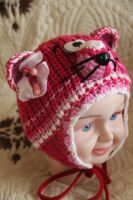 Лот: 4473839. Фото: 2. шапочка для малышки! на теплую... Одежда и аксессуары