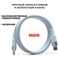 Лот: 25794794. Фото: 3. Кабель SGS i16C TYPE-C-TYPE-C... Смартфоны, связь, навигация