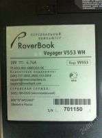 Лот: 1330359. Фото: 2. Ноутбук Roverbook Voyager V553... Компьютеры, ноутбуки, планшеты