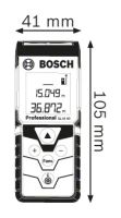 Лот: 9259311. Фото: 3. Лазерный дальномер Bosch GLM40... Строительство и ремонт
