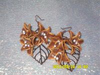 Лот: 770669. Фото: 2. Изделия из полимерной глины,серьги... Ювелирные изделия, бижутерия, часы