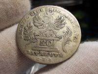 Лот: 17292533. Фото: 4. Очень редкие 20 крейцеров 1765...
