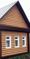 Лот: 9846257. Фото: 7. Сайдинг под бревно металлический...