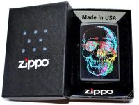 Лот: 2147543. Фото: 2. Zippo X-ray Skull [original/USA... Сувениры