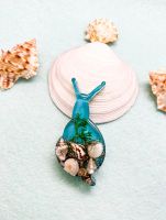 Лот: 25335284. Фото: 5. Брошь море, ручная работа