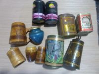 Лот: 9534457. Фото: 2. Кучка баночек и кружечек. Антиквариат