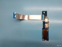 Лот: 17655468. Фото: 2. Б/У плата с разъемами USB, cardreader... Радиодетали  (электронные компоненты)