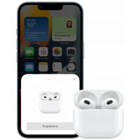 Лот: 22146099. Фото: 4. BT TWS ГАРНИТУРА A-PODS3 White. Красноярск