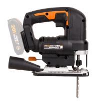 Лот: 24296383. Фото: 3. Лобзик WORX W542.9 20V, бесщёточный... Строительство и ремонт