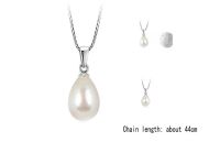 Лот: 7805204. Фото: 2. подвеска "капля жемчужная" на... Ювелирные изделия, бижутерия, часы