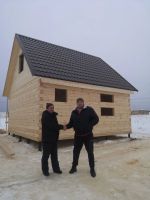 Лот: 17670793. Фото: 9. Дом 6х6 из бруса 150х150 на свайном...