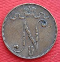 Лот: 1530014. Фото: 2. (№25) 5 пенни 1906 (Великое княжество... Монеты
