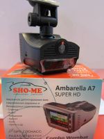 Лот: 9725279. Фото: 2. SHO-ME Combo Wombat - видеорегистратор... Оснащение, оборудование, аксессуары