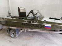 Лот: 15528021. Фото: 3. Лодка Обь-3 водомет. Авто, мото, водный транспорт