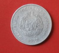 Лот: 18237280. Фото: 2. Румыния 5 лей 1978 С 1 рубля. Монеты