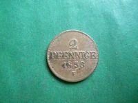 Лот: 25065727. Фото: 7. Германия Саксония 2 пфеннига 1853...
