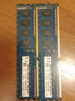 Лот: 15204525. Фото: 2. 8Gb (2 x 4Gb) SK Hynix 1Rx8 PC3L-12800U... Комплектующие