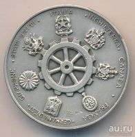 Лот: 9670708. Фото: 2. Италия 1980 медаль конференция... Значки, медали, жетоны