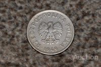 Лот: 10701546. Фото: 2. Польша. 10 грошей 1949 года. Медно-никель... Монеты