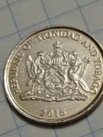 Лот: 19640429. Фото: 2. 10 центов 2016 г. Тринидад и Тобаго... Монеты