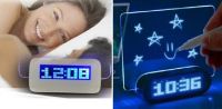 Лот: 10884799. Фото: 2. Креативный подарок LED Часы-Будильник... Часы, аксессуары