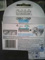 Лот: 17255945. Фото: 2. Schick Quattro Titanium Sensitive... Косметика и уход