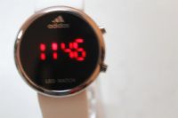 Лот: 3720260. Фото: 6. часы adidas круглые с черным ремешком...