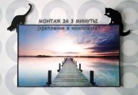 Лот: 20046275. Фото: 2. Панно декоративное Кошки. Картины, панно