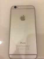 Лот: 8702143. Фото: 2. Телефон iPhone 6 Silver 16Gb. Смартфоны, связь, навигация