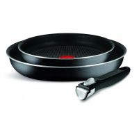 Лот: 15139687. Фото: 3. Набор посуды Tefal Ingenio Black... Домашний быт