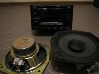 Лот: 1410705. Фото: 2. Колонки SANYO S16J41B в хорошем... Автозвук