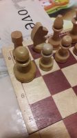 Лот: 17533233. Фото: 2. Шахматные часы "Янтарь" и шахматы... Предметы интерьера