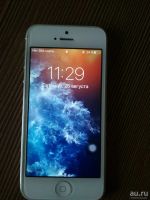 Лот: 10170037. Фото: 2. IPhone 5 16g. Смартфоны, связь, навигация