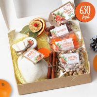 Лот: 12606887. Фото: 2. Подарочный новогодний набор "Апельсин... Сувениры