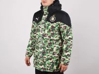 Лот: 12688399. Фото: 7. Парка зимняя Puma x Bape (8497...