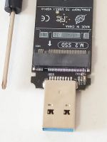 Лот: 19301264. Фото: 3. 2в1 USB3.1 адаптер M.2 SSD с поддержкой... Компьютеры, оргтехника, канцтовары