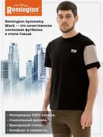 Лот: 22423771. Фото: 2. Футболка Remington Symmetry Black... Спортивная одежда