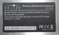 Лот: 7241554. Фото: 2. Клавиатура wireless bluetooth... Периферия