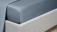 Лот: 23775117. Фото: 3. Простыня на резинке Solid Tencel... Домашний быт