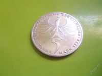 Лот: 2764915. Фото: 2. 5 марок 1978 г.ФРГ,серебро, Б... Монеты
