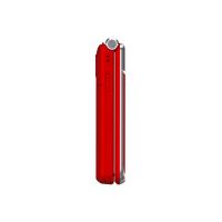 Лот: 25021377. Фото: 5. Сотовый Maxvi E11 Red-silver 2sim...