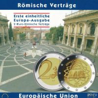 Лот: 8322384. Фото: 2. Германия 2 евро 2007 50 лет Римскому... Монеты