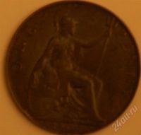 Лот: 244662. Фото: 2. Пенни 1904 г. Монеты