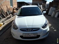 Лот: 4057583. Фото: 2. Hyundai Solaris. обмен на КАМАЗ... Авто, мото, водный транспорт