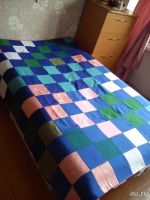 Лот: 8434510. Фото: 2. покрывало лоскутное. Домашний текстиль