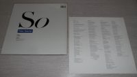 Лот: 17157269. Фото: 2. Peter Gabriel – So (LP) Italy... Коллекционирование, моделизм