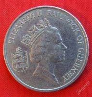 Лот: 1588533. Фото: 2. (№680) 10 пенсов 1992 (Гернси). Монеты
