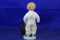 Лот: 18577791. Фото: 4. Статуэтка фарфоровая Мальчик с... Красноярск