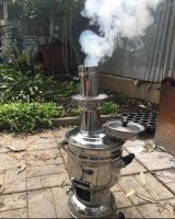 Лот: 16327006. Фото: 2. Самовар на дровах и чайник 2,5л. Посуда, кухонная утварь