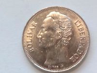 Лот: 21220689. Фото: 2. Монета Венесуэлы 1 боливар, 1990. Монеты